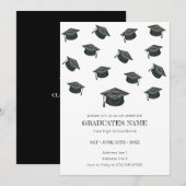 Graduation Party Invitation 招待状 (正面/裏面)