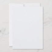 Graduation Party Invitation 招待状 (裏面)