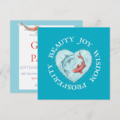 Graduation Party Invitation 招待状 (正面/裏面)