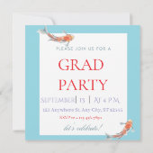 Graduation Party Invitation 招待状 (裏面)