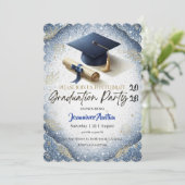 Graduation Party Invitation  招待状 (スタンド正面)