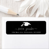 Graduation Party Invitation / Announcement Address ラベル (インサイチュ)