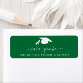 Graduation Party Invitation / Announcement Address ラベル (インサイチュ)