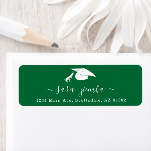 Graduation Party Invitation / Announcement Address ラベル (インサイチュ)