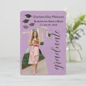 Graduation Party Invitation Card 招待状 (スタンド正面)