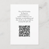 Graduation Party Invitation enclosure card エンクロージャーカード (裏面)