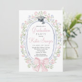 Graduation Party Invitation, Wildflower Graduation 招待状 (スタンド正面)