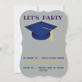 GRADUATION PARTY INVITE 招待状 (正面)