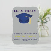 GRADUATION PARTY INVITE 招待状 (スタンド正面)