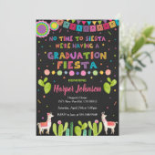 Graduation Party Invite Mexican Fiesta Invitation 招待状 (スタンド正面)