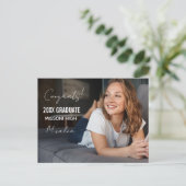 Graduation Party Invite Postcard ポストカード (スタンド正面)