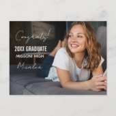 Graduation Party Invite Postcard ポストカード (正面)