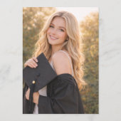 Graduation Party Photo  招待状 (裏面)