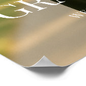 Graduation Party Photo Welcome ポスター (角)