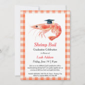 Graduation Party Shrimp Boil Invitation 招待状 (正面)