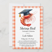 Graduation Party Shrimp Boil Invitation 招待状 (正面)