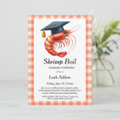 Graduation Party Shrimp Boil Invitation 招待状 (スタンド正面)