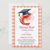 Graduation Party Shrimp Boil Invitation 招待状 (正面)