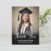 Graduation Party Thank You Photo  招待状 (スタンド正面)