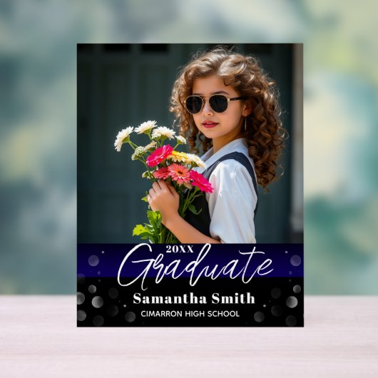 Graduation Party Welcome Table Acrylic Sign アクリルサイン (ニュートラル)