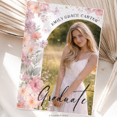 Graduation Party  Wildflower Photo 招待状