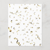 Graduation Party Wishes Card Wisdom Guests (裏面)