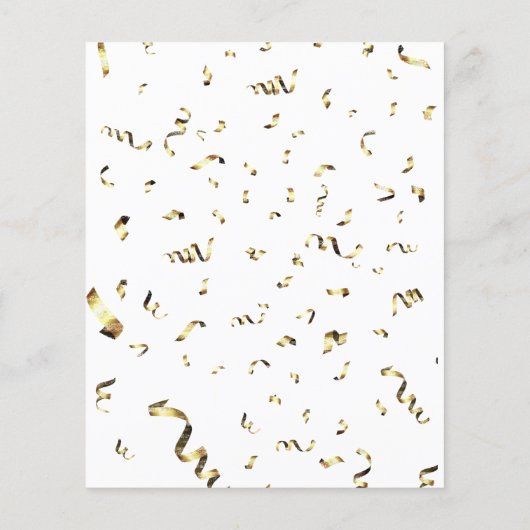 Graduation Party Wishes Card Wisdom Guests (裏面)