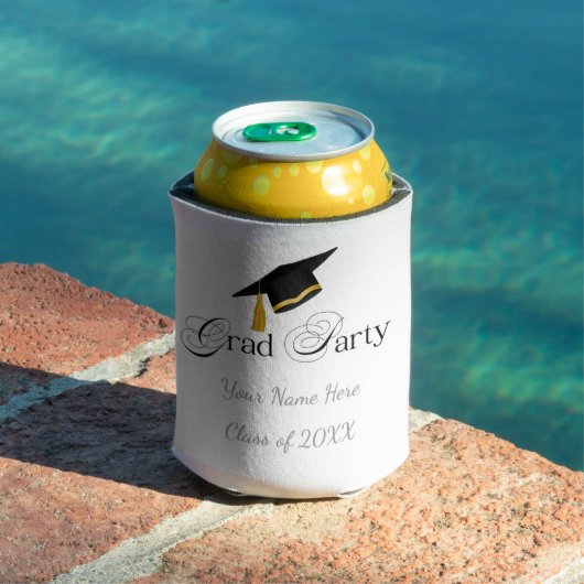 Graduation Party with Custom Name and Class Year 缶クーラー (インサイチュ プール)