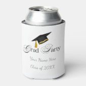 Graduation Party with Custom Name and Class Year 缶クーラー (缶正面)