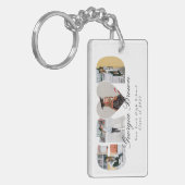 Graduation Photo Collage Graduate Gift Keepsake キーホルダー (正面左)