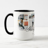 Graduation Photo Collage Graduate Gift Keepsake マグカップ (左)