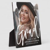 Graduation Photo Keepsake フォトプラーク (側面)