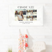 Graduation Photo Modern Collage Custom Party Decor 横断幕 (インサイチュ)