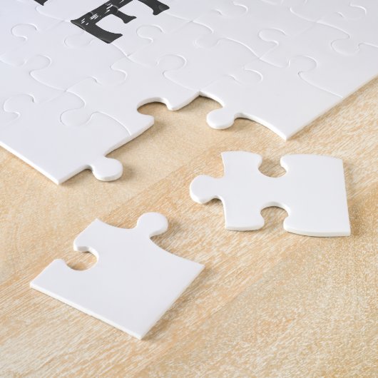 Graduation photo name year class university simple ジグソーパズル (側面)