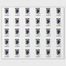 Graduation photo name year class university simple