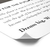 Graduation Photo Poster Class of 2026 ポスター (角)