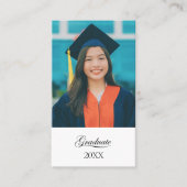 Graduation "Pizza Fund" Enclosure card 名刺 (正面)