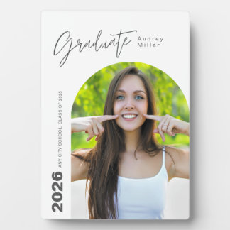 Graduation Plaque with Photo フォトプラーク