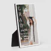 Graduation Plaque with Photo フォトプラーク (側面)