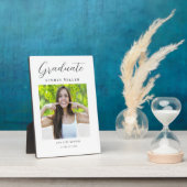 Graduation Plaque With Photo フォトプラーク (側面)