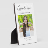 Graduation Plaque With Photo フォトプラーク (側面)