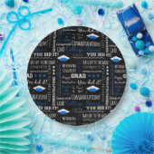 Graduation Plates ペーパープレート (パーティー)