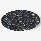 Graduation Plates ペーパープレート (アングル)