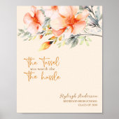 Graduation Poster | Tassel Was Worth the Hassle  ポスター (正面)