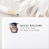Graduation Return Address Labels ラベル (インサイチュ)