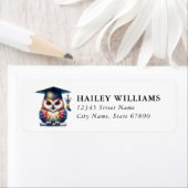 Graduation Return Address Labels ラベル (インサイチュ)