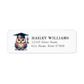 Graduation Return Address Labels ラベル (正面)