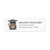 Graduation Return Address Labels ラベル (正面)