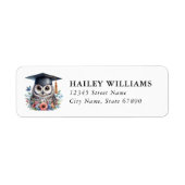Graduation Return Address Labels ラベル (正面)