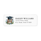 Graduation Return Address Labels ラベル (正面)